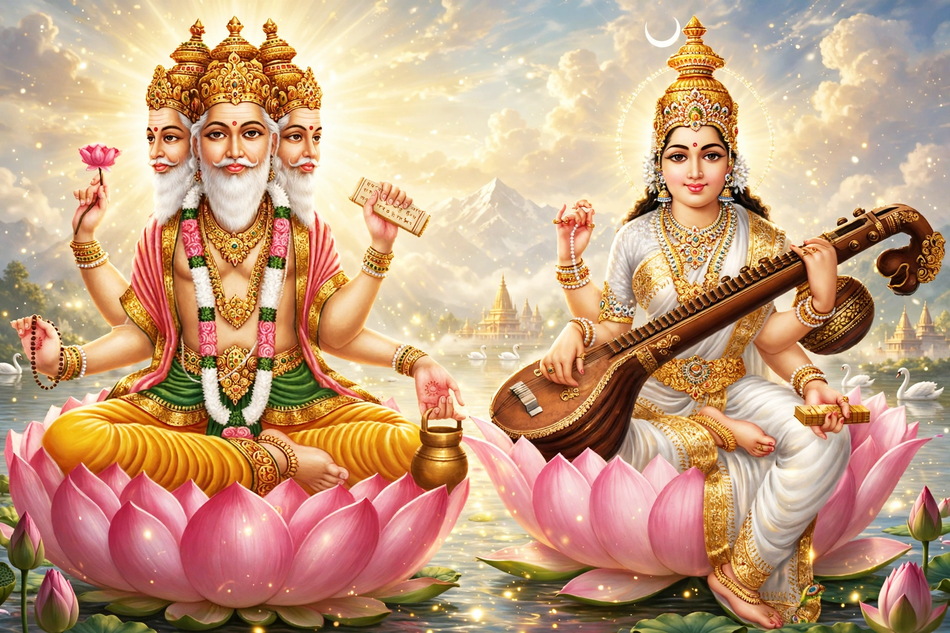 Brhmaji-Swarswatiji 1