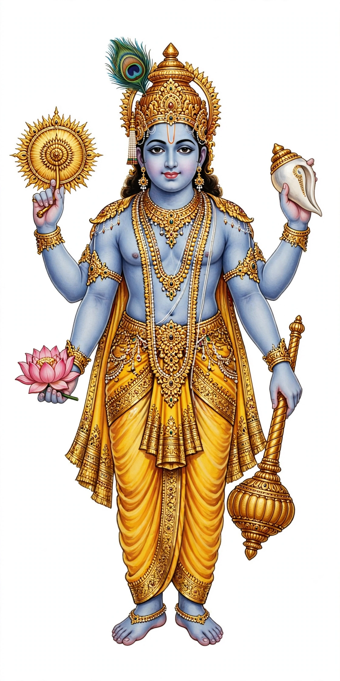 Vishnuji floating 1