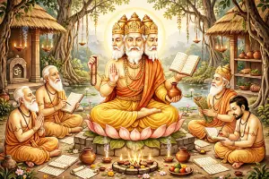 Brhamji teaching 1a