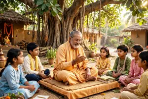 Guruji teaching 1